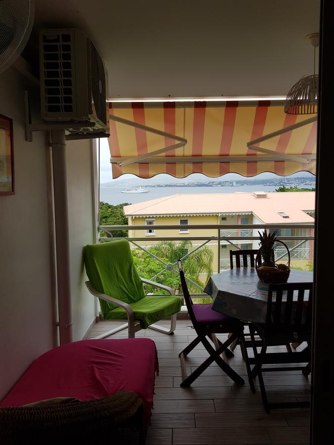 Studio Kasanaco Avec Vue La Baie De Fort De France Les Trois-Ilets Luaran gambar